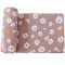 LifeTree Baby Pucktuch Musselin Tuch, Große 120x120cm Musselin Swaddle Decke Baby Bambus Baumwolle Swaddle Wrap für Junge und Mädchen Neugeborene, Gänseblümchen