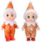 2 St Mini-Puppe Elf Weihnachten Baby Winziger Weihnachts Lebkuchenmann Elf für Kinder,Puppe Baby Elf im Regal Weihnachten Neuheit Spielzeug Puppen Elfen Baby Spielzeug für Weihnachten Neujahr Geschenk
