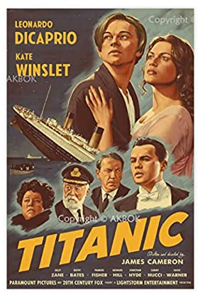 ZOLULA AKBOK 15 Stück Vintage Klassische Filmposter Leinwand Poster Schlafzimmer Dekor Sport Landschaft Büro Zimmer Dekor Geschenk Unrahmen-Stil 20 x 30 cm