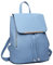Miss Lulu Rucksack Damen Klein Wasserdicht Rucksack Cityrucksack Backpack Women Modern Backpack Damen PU Leder für Reisen Arbeit Schule