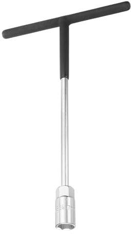 sourcing map T-Handle Metric Socket Wrench 17mm CR-V 6-Point Hex Hexagon T-Shape Spanner for Motorcycle Bicycle Car Repair