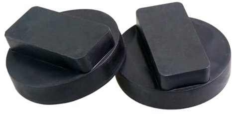 Yuiturt 2 PCS 60mm×23mm BMW Series Car Jack Pad, durable Rubber Pad Support Block, Car Lift Frame Rail Protector, Heavy Duty trolley jack rubber pad, Frame Stand Adaptor