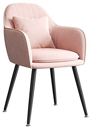 Gepolsterter Hocker mit Fußstütze aus Samt, mit schwarzen Metallbeinen, modernes Design für Wohnzimmer, Schlafzimmer oder Büro, stilvolle und bequeme Ottomane für Schlafsofa oder Schreibtisch,