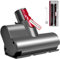 NETONDA Mini Turbo Spazzola per Dyson V7 V8 V10 V11 V15 Mini bocchetta di ricambio per aspirapolvere Dyson Accessori per divano, seggiolino auto, poltrona, rimuove acari e allergeni