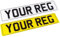 UK Plates - Acrylic Plates - Various Styles UK Rear/Front/Pair for Automotive, Home Use/Outdoor Use |
