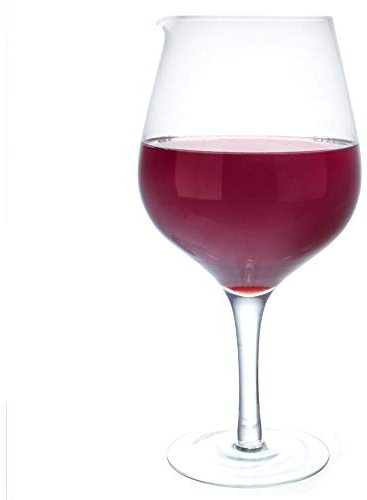 The Vinology Collection Jumbo Wine Glass Decanter Carafe 1.8 Litre