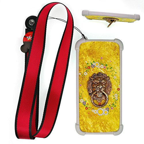 Funda para Bq Aquaris 5.7 Funda Silicone Border + Placa Dura de la PC Stand Carcasa Case Cover SHI