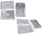joyMerit 40pcs/set Disposable Aluminum Foil Barbecue Grilling Trays for Outdoor Picnic Camping BBQ - 34.5 x 22.5 x 2.5cm