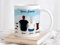 Personalisierte Tasse Herrchen und Hund Frauchen und Haustier mit Namen und Spruch