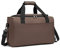 KONO Handgepäck 40x20x25 Ryanair Handgepäck Tasche für Flugzeug Reisetasche Gepäck Weekender Große Maximal Handgepäck für Herren und Damen mit Schultergurt (Braun)