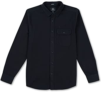 Volcom Herren Hemd Frickin Workshirt LS, Größe:L, Farben:Black