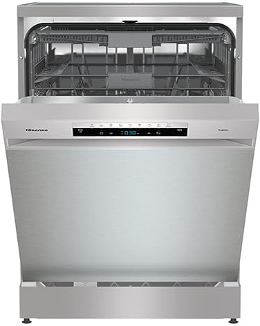 Hisense HS673C60XUK_SS Hisense HS673C60WUK, Freestanding, Full size (60 cm), White, White, Touch, LED