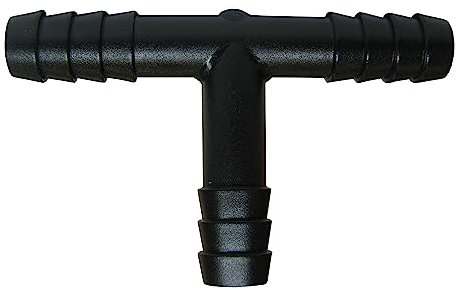 1, 2, 3, 5 oder 10 T-Schlauchverbinder 8x8x8 mm PA GF30 schwarz (10)