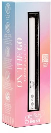 Gelish Mini On The Go Electric Nail File - Portable & Rechargeable DIY E-File (1168241)