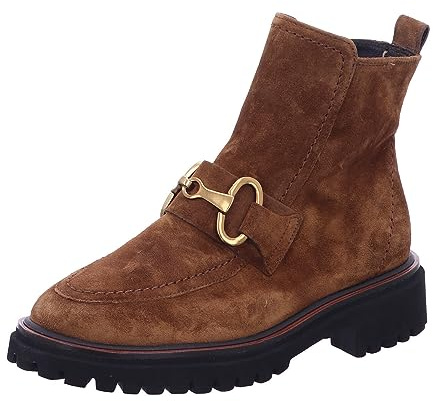 Paul Green Stiefelette 8024-004, Rauleder, Braun, Damen EU 8,5/42,5