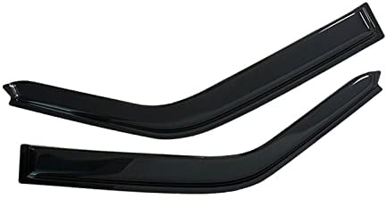 ESPYN Windabweiser Für VW Für T4 T5 Für Caravelle Für Multivan 1991-2015 Auto Schwarz Getönte Auto Seite Fenster Visier Vent Markisen Unterstände Ventvisor Seitenfenster Luftabweiser (Größe : 1)