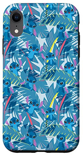 iPhone XR Disney Lilo and Stitch 90s Tropical Print Case