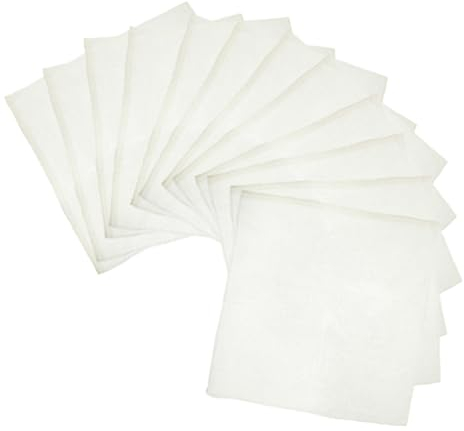 PHENOFICE 12pièces Chiffon Coton Non Blanchi Pour Filtrer Tofu Et Lait De Soja Tissu Réutilisable De Cuisine
