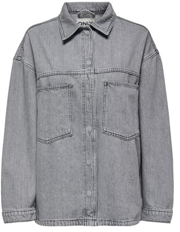 Onlemmie L/S Shirt Grey DNM Azg Noos