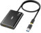 Loryi DisplayLink USB/USB-C to Dual HDMI Adapter 4K@60Hz HDMI Splitter for M1/M2/M3 Mac, Supports Extended Mode, Multiple Monitor Compatible with Windows,Mac OSDriver Required