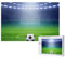 Football Green Stadium Lights Soccer, Jigsaw Puzzles 1000 Pieces Wooden Jigsaw Toy Family Game Wall Decor for Adults Teens