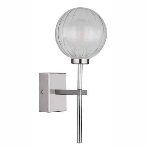Wall Lamp Wall Light Glass Bathroom Light Hallway Lamp Ball Living Room Lamp 1 x G9 W x H 10 x 26 cm