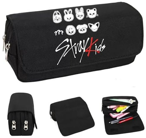 Stray-Kids Sac à dos en toile avec cordon de serrage, Trousse B, taille unique