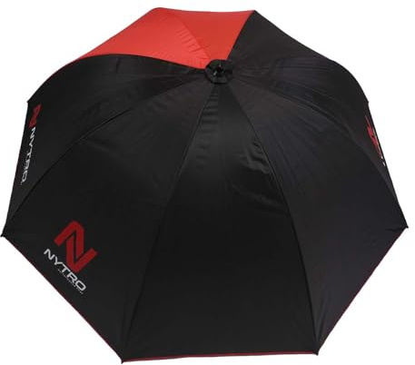 NYTRO Commercial Brolly 50 | 250cm Match Fishing Brolly | Protection Against All Weather Conditions | Code 20700002