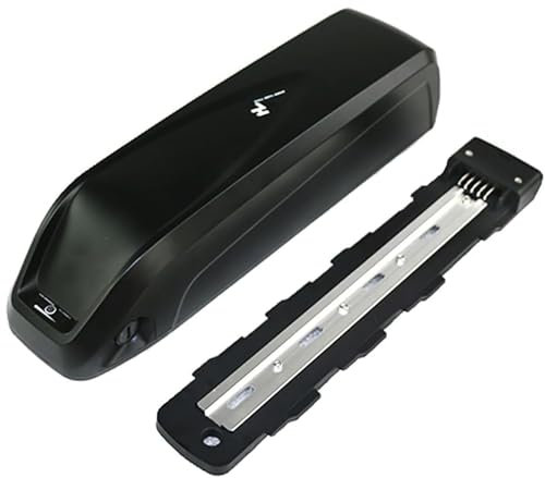 Batterie vélo électrique 48V 13Ah, Ebike Batterie 48V 13Ah Haute Puissance Batteries pour vélo avec Chargeur Batterie 48V 13Ah pour 200W 350W 500W 800W 1000W Mortor 5 Broches 48V 13Ah