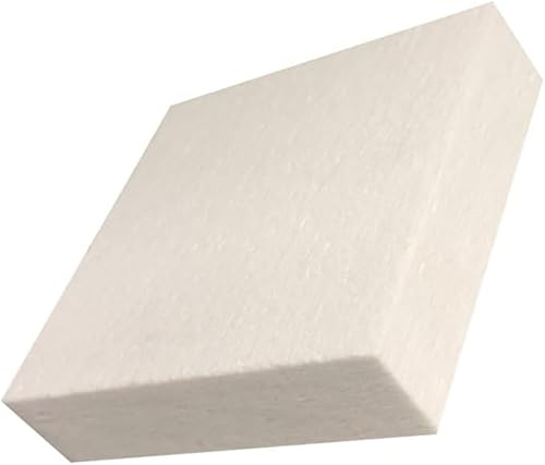 Panneaux réfractaires en fibre de céramique résistant au feu pour poêle à bois, cheminée, four à pizza et four de fonderie – Panneau isolant 300 mm x 300 mm 20 mm et 40 mm d'épaisseur