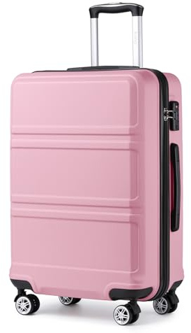 Kono Valise Grande Légère en ABS+PC Trolley de Voyage avec Serrure TSA | Valise Grande 75m - Robuste Et Légère, Supporte Les Impacts En Transit, Parfaite Pour Séjours De 7 À 10 Jours.