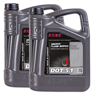 10 (2x5) Liter ROWE HIGHTEC BRAKE FLUID SUPER DOT 5.1
