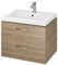 VBChome baño Muebles Armario para Lavabo con 2 cajones Nogal Lara 50, 60, 80