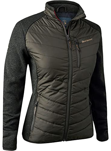 Deerhunter Lady Caroline Padded Jacket - Timber C48 Green - Hunting jacket insulated weatherproof for Men