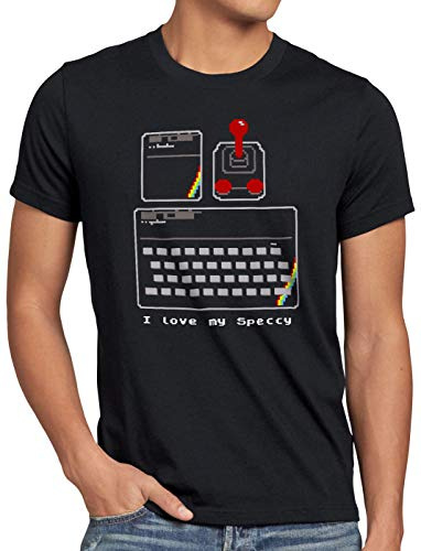 style3 Love My Speccy T-Shirt Homme ZX Spectrum Ordinateur Classique, Taille: