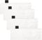 FIND A SPARE 4 Pack Steam Cleaner Pads For Karcher Easyfix Sc2 Sc3 Sc4 Sc5 Series Spare Microfibre Floor Cloths Compatible with the Floor Nozzle Alternative to 28632590