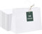 Switory 50 Stk Weiß Papiertüten mit Henkel - 41 x 15 x 30 cm Groß Geschenktüten Papiertragetaschen Kraftpapiertüte zum Einkaufen, DIY, Geschäfte, Geburtstag, Party