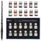AOKUY Glass Pen Set Calligraphy Dip Pens,12 Colorful Inks,Caligraphy Sets for Art, Writing, Signature, Decoration, Gift