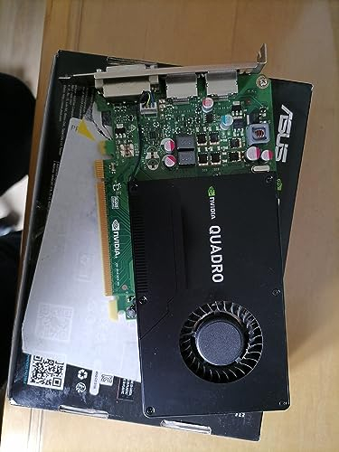 Nvidia Quadro K2200 4GB GDDR5, Single Slot, 68W, DisplayPort 1.2, DVI-I Dual Link, 640 CUDA Cores, Standard Height Profile PCIe Express Graphics Card - OEM Kit (Renewed)