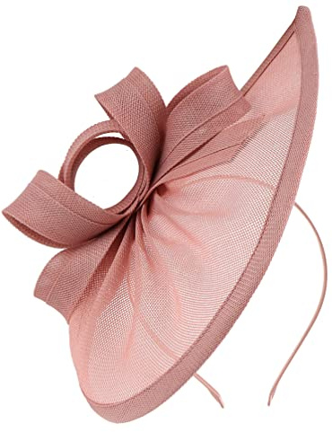 LALAFINA Chapeau bibi bandeau Derby Chapeau d'église noire Top Chapeau Tea Party Chapeau pour femme Chapeau élégant