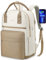 YAMTION Rucksack Laptop Damen,Schulrucksack Mädchen Teenager Schultasche Frauen für Schule Uni Reise Arbeit Studium,15.6 Zoll Laptop Rucksack für Erzieher Lehrer Business