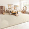 Paco Home Teppich Wohnzimmer Schlafzimmer Kurzflor Skandinavisches Boho Muster Melierte Optik Moderne Einfarbige Deko, Grösse:120x160 cm, Farbe:Beige