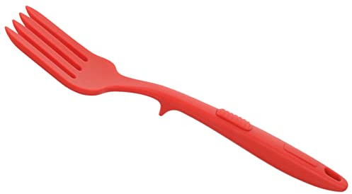 Tenedor De Cocina De Silicona Tenedor Grande Lavable Colador De Sopa Artilugios Del Hogar Tenedor De Cocina Conveniente Fácil Espagmoso Familiar Gel De Sílice Silicona Suave