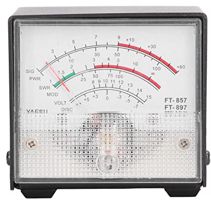 SWR-Meter, Leistungsdetektor mit Zeiger, Stehwellenverhältnismesser für Yaesu FT857 FT897