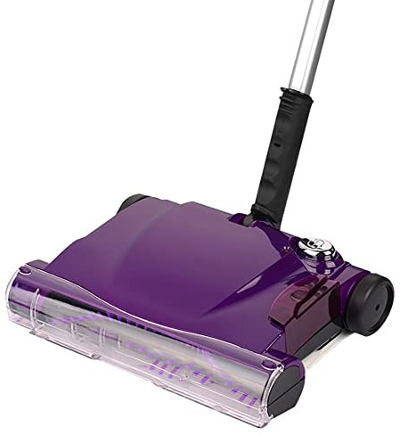 PODEC Carpet Floor Sweeper, Carpet Sweeper Cleaner with Handle, Wireless Operation, Detachable brush, A key to start, Strong Suction, Low Noise and easy assembly, For Carpets and Floor Surfaces