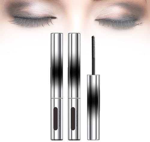 Judy Doll Mascara, Judydoll Mascara, Judydoll Iron Mascara, Judydoll Curling Iron Mascara, Judydoll - 3D Curling Eyelash Iron Mascara, Black Mascara Waterproof, Metal Mascara (2PCS)