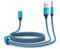 Gaef Câble auxiliaire pour iPhone Auto 2 en 1, Lightning auf 3,5 mm Klinke and Laden [MFi-zertifiziert], câble auxiliaire pour iPhone 1,2 m pour autoradio stéréo/Kopfhörer/Lautsprecher pour iPhone