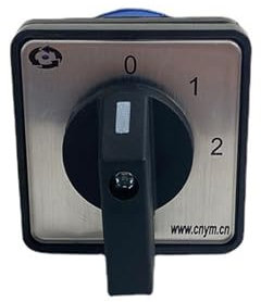 LW26 YMW26-20/1 Manopola interruttore rotativo 3 posizioni On-off-on 690V 20A 2 poli 4 terminali Interruttore a camma universale motore