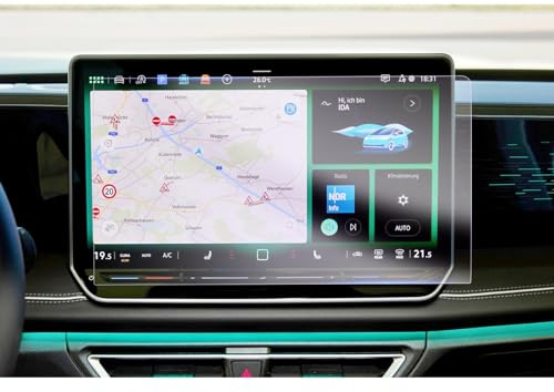 GAFAT Kompatibel mit Neu VW ID.7 2024 2025 15 Zoll Navigation Schutzfolie, Nano Displayschutzfolie für Neu ID7 Tourer 15 Discover Pro Max Infotainment System, Stoßfest, 6H Anti-Kratzen