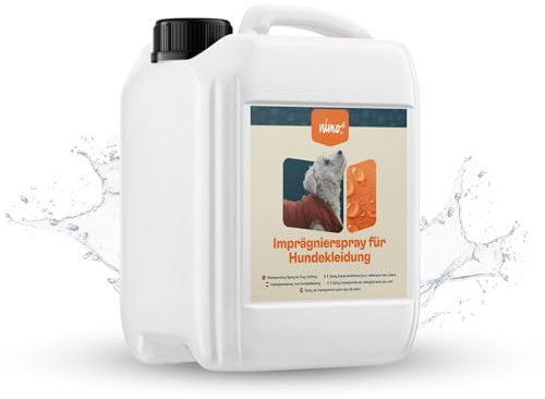 nimo® Imprägnierspray für Hundebekleidung | Spray-On Imprägnierung | Imprägnierung, Versiegelung gegen Nässe und Schmutz | Atmungsaktiv | Imprägnierung für Hundebetten und -decken